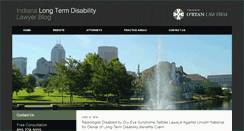 Desktop Screenshot of indianalongtermdisabilitylawyer-blog.com